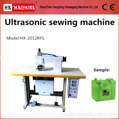 Ultrasonic Industrial Lace Sewing Machine for Coloured Flag